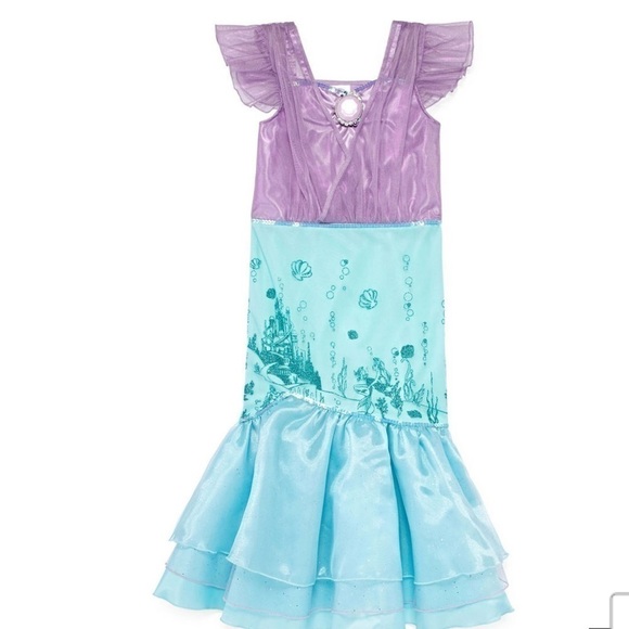 Disney Collection Ariel Girls Costume in Size 2 - Picture 1 of 7